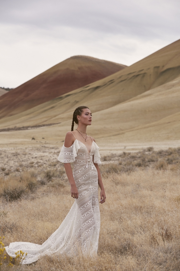 Boho Wedding Dress Cornwall2